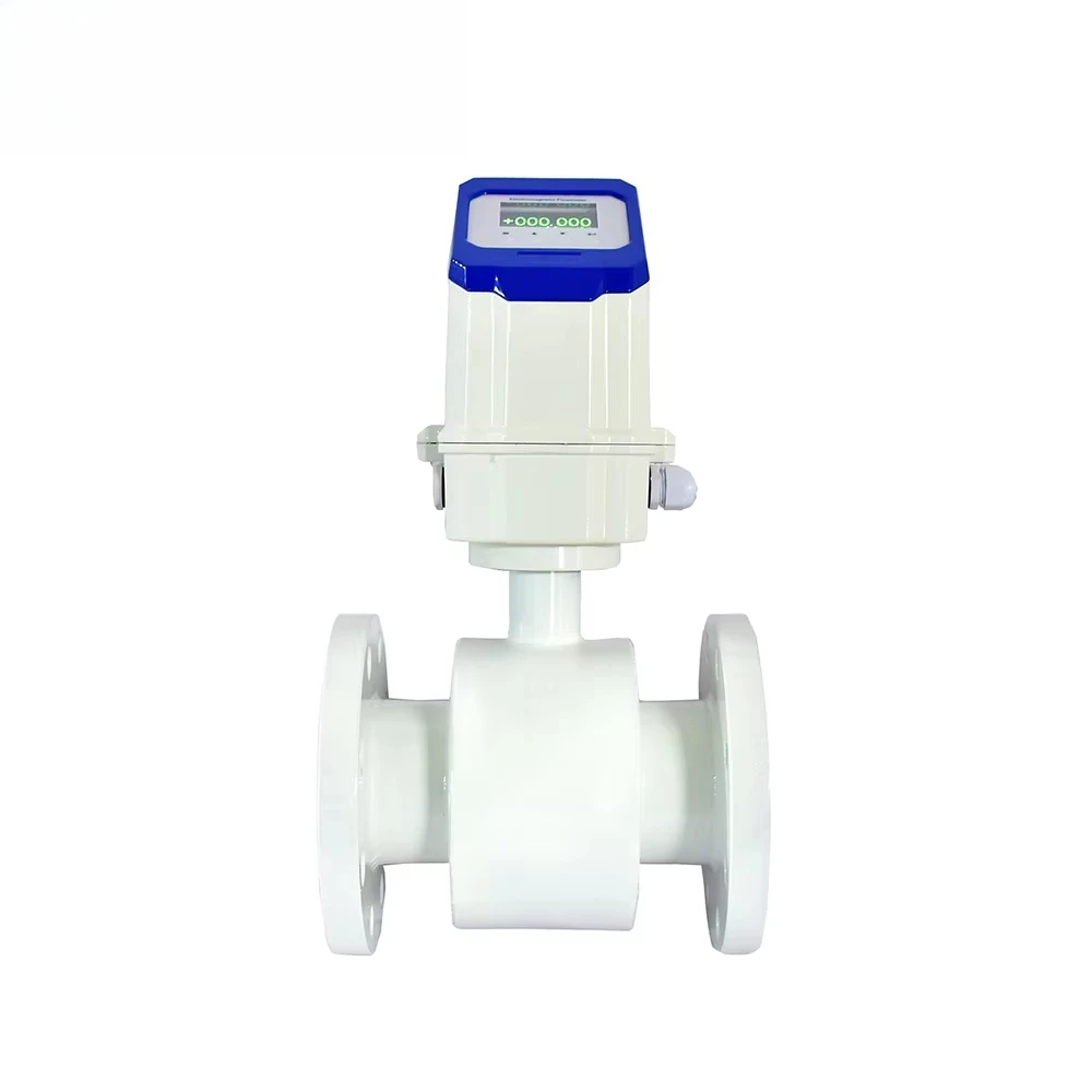 Intelligent LINKSLD-X DN50 electromagnetic flowmeter with RS485 Modbus interface for industrial automation flow control
