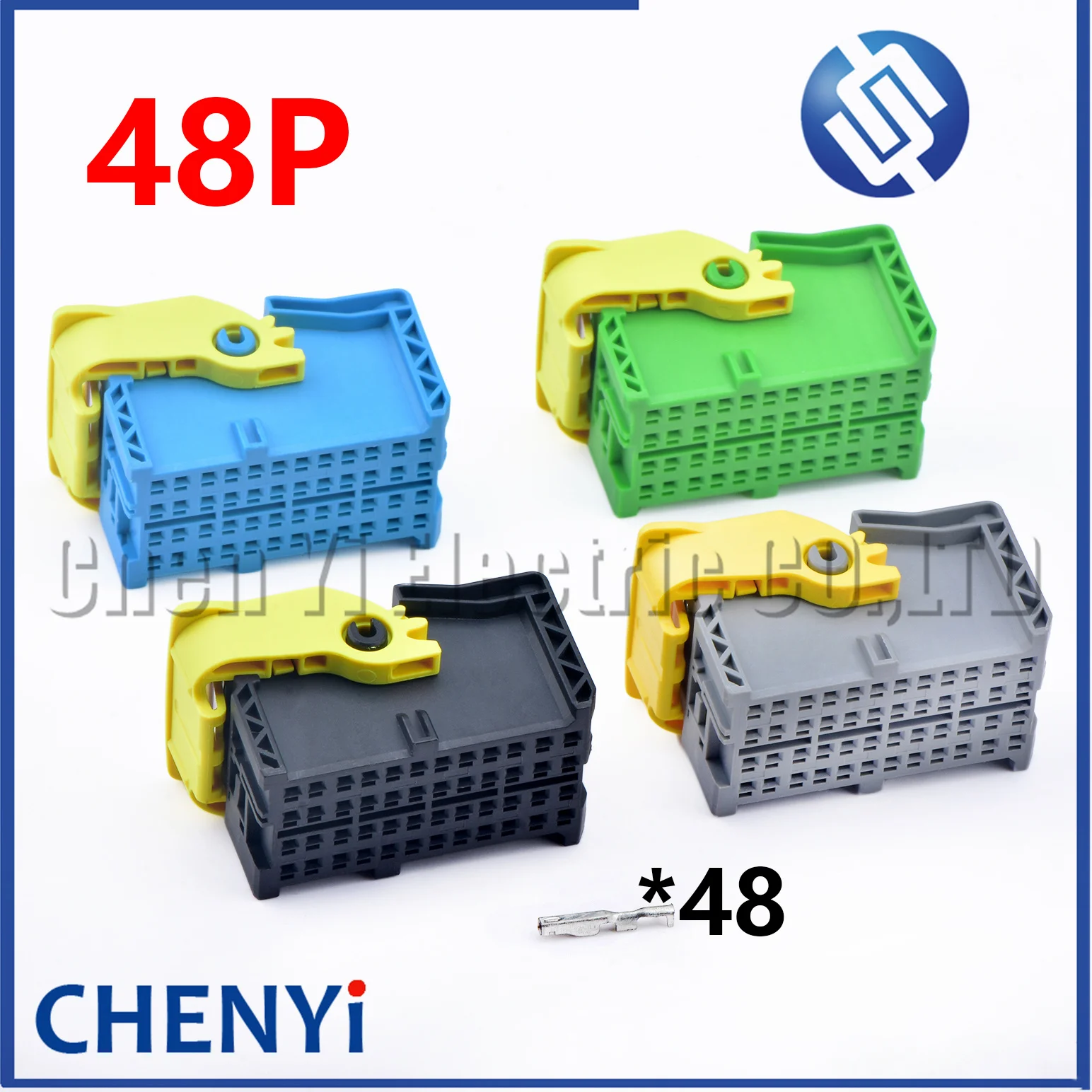 48 Pin female Car truck connector ECU Plug 2366036-1 2366036-2 2366036-3 2366036-4 With terminal Pins For PTM module