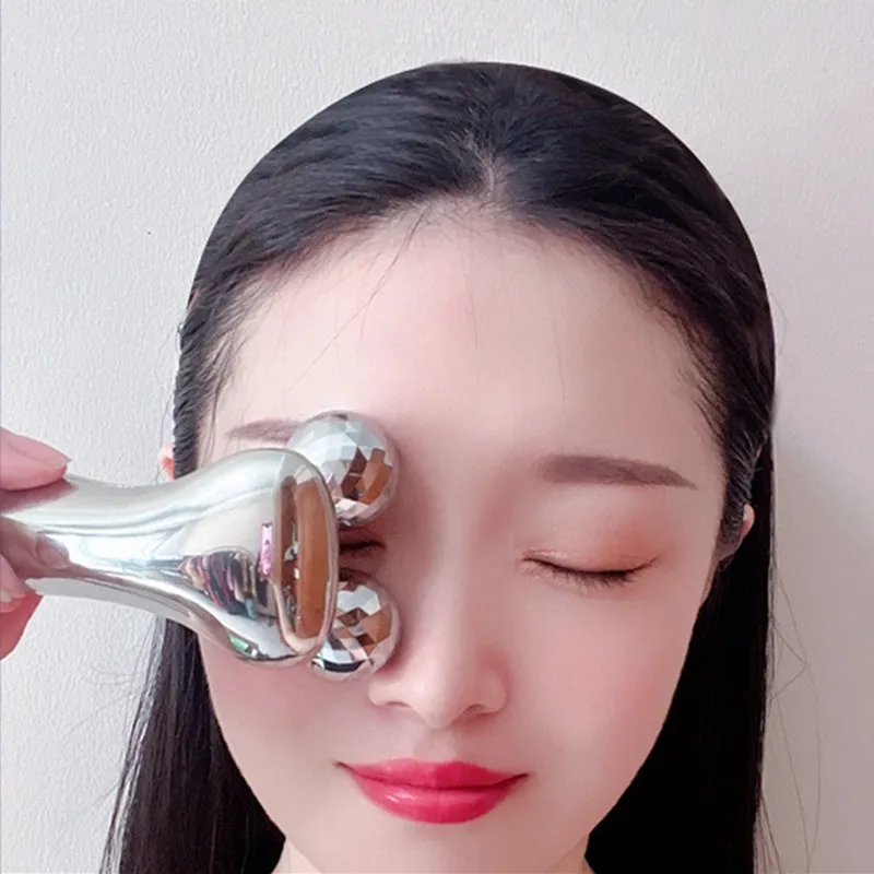 Microstroom Facial Roller Afslankapparaat Face Lift Massager Huidverstrakkingstool Elektrische verjonging voor thuisgebruik