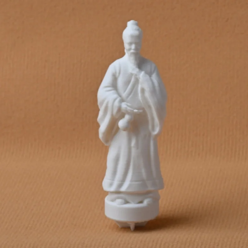 3D Printed Hua Tuo Figurine Mosquito Bite Itch Relief Tool, Plastic Novelty Desktop Decor & Skin Soother