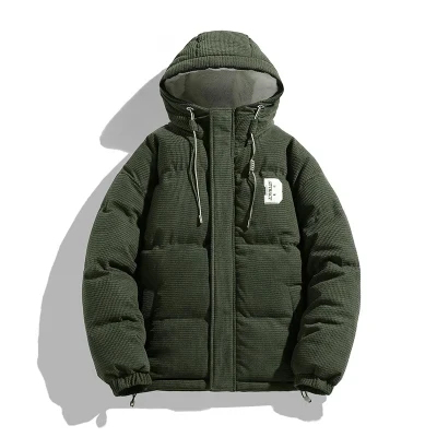 Winter Jacket Men Outdoor Hooded Thicken Men Winter Male Jacket Windbreaker Coat Fleece Warm Women Down Jackets Coats Overcoat