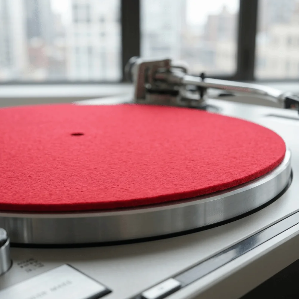 Avoid Static 12 Inch Vinyl Turntable Mat Felt Soft Turntable Mat 300*3mm Record Platter Pad Record Player