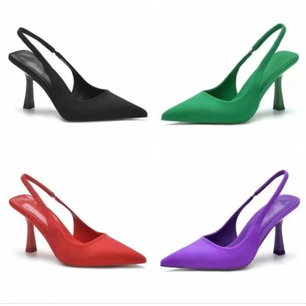 

New Autumn Women's Shoes Fashion Women's Pumps Pointed Toe High Heels Shallow Women's Sandals Shoes for Women Zapatos Mujer