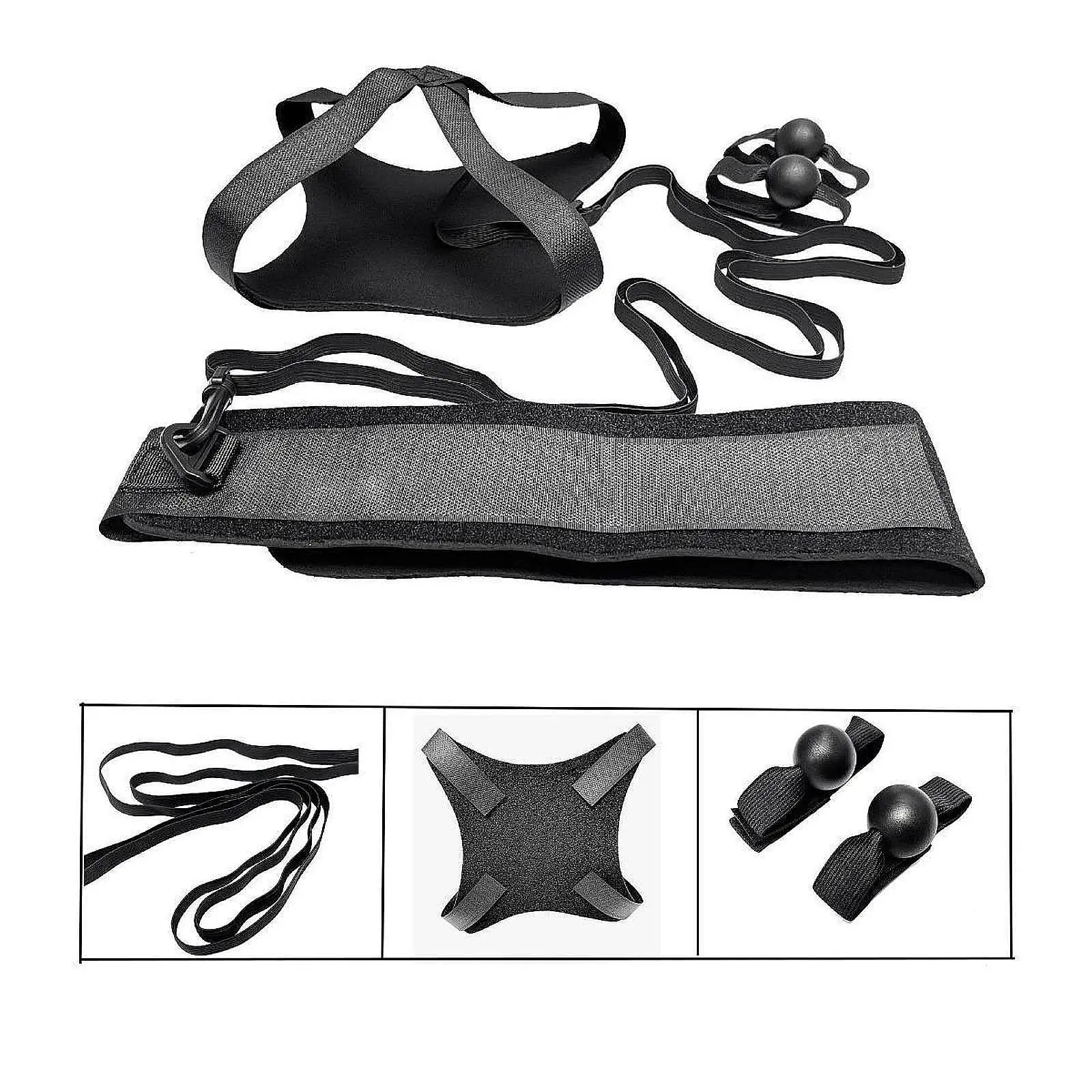 Cintura da allenamento per pallavolo Cintura da allenamento per rimbalzo da pallavolo per servire regali Principianti Calcio Attività all'aperto