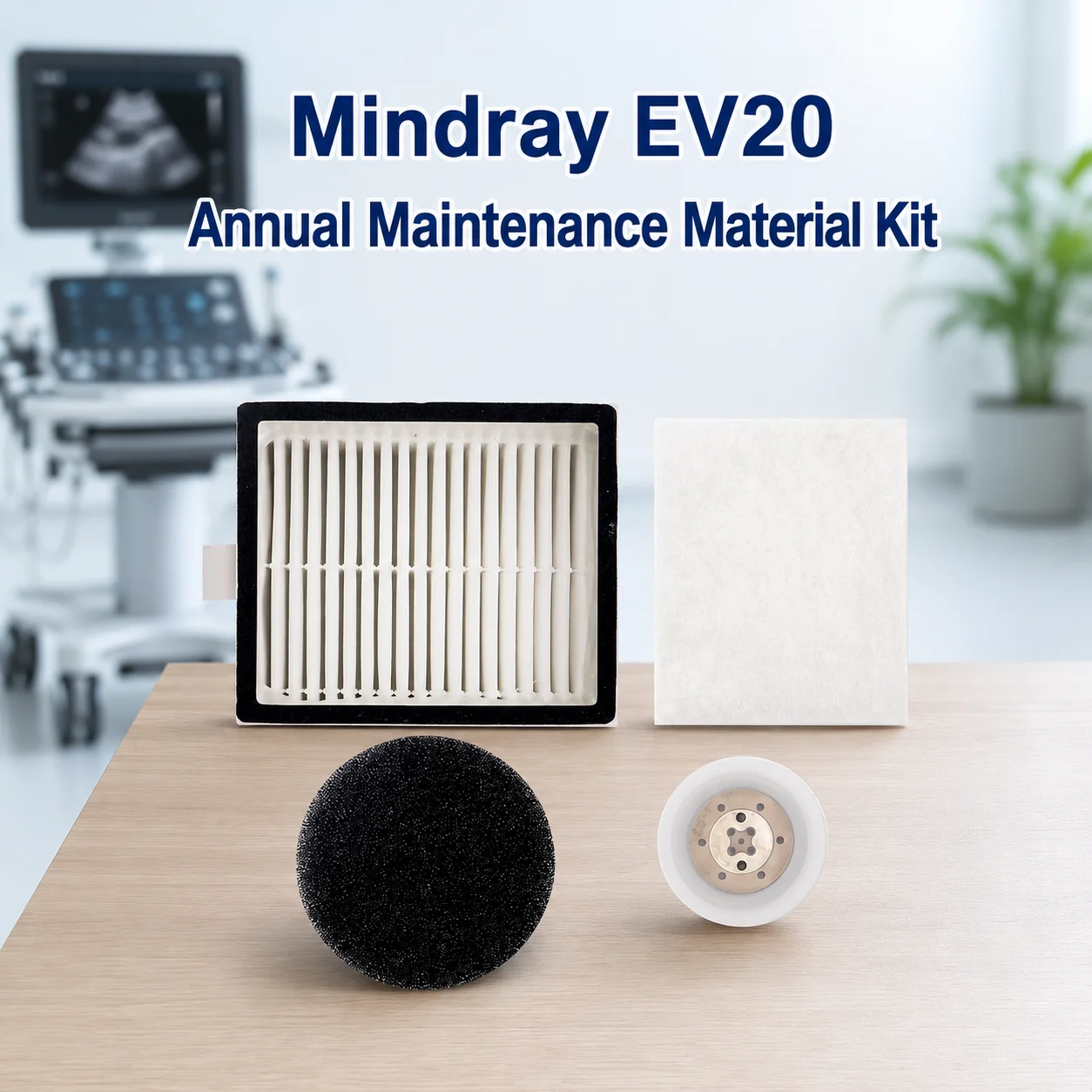 115-028397-00 Non Sterile Class III Ventilator Annual Service Kit for EV20/VT20/SV300/SV350 HEPA Filter Valve Seals