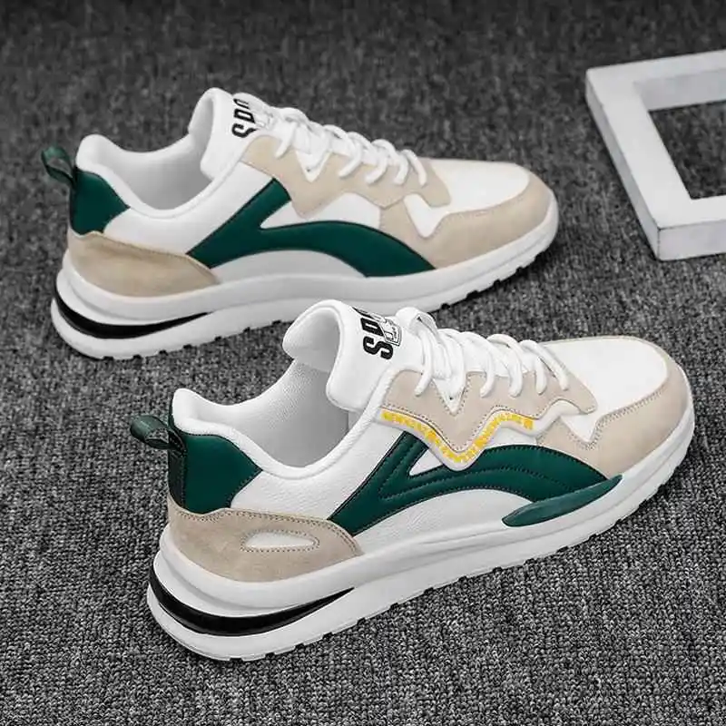 

Men's Breathable Running Shoes Sporty Casual Dad Sneakers Trendy Mesh Upper All-Match Slow Run 2026 Fashion Spring Autumn