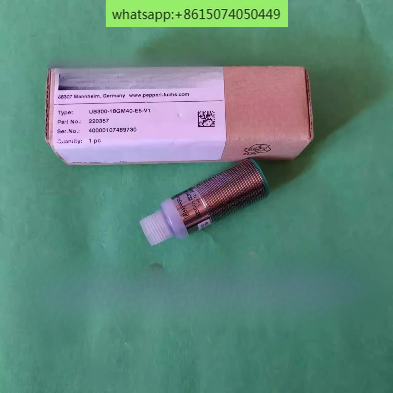

Ultrasonic Sensor UB300-18GM40-E5-V1 New original imported spot 220357