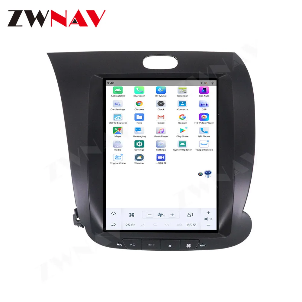 أندرويد 13 128 جيجابايت G6 نظام تحديد المواقع والملاحة لكيا K3 سيراتو فورتي 2013-2018 ستيريو رئيس وحدة مشغل وسائط متعددة راديو تلقائي مسجل شرائط