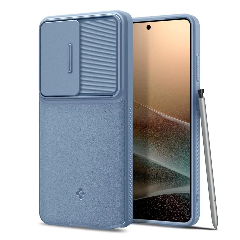 

for Galaxy S26 Ultra Case, Optik Armor [Sliding Camera Cover] [No Magnet Ring] [Military-Grade Protection] - Black