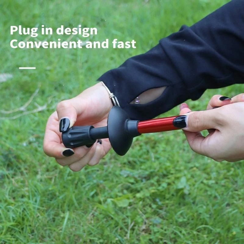 

10lots Hiking Protectors Caps Durability Walking Pad Rubber Pad