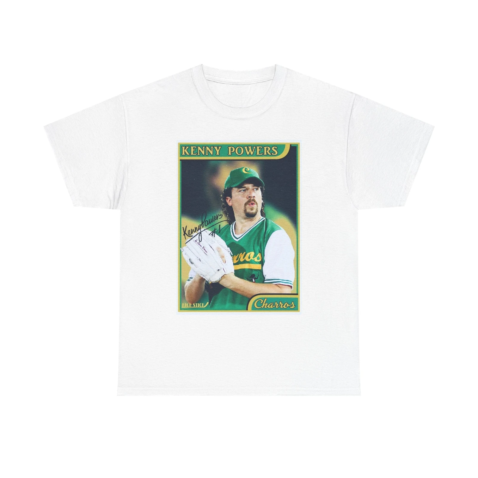 

Kenny Powers T Shirt East Bound And Down Charros Unisex Heavy Cotton Tee