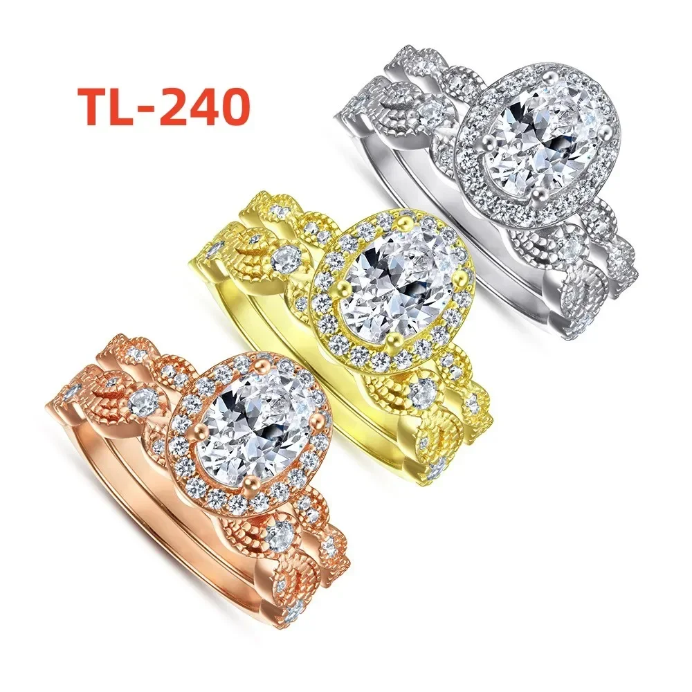 

G29 1.5/2carat ring for women,925 silver ring color , promise ring set