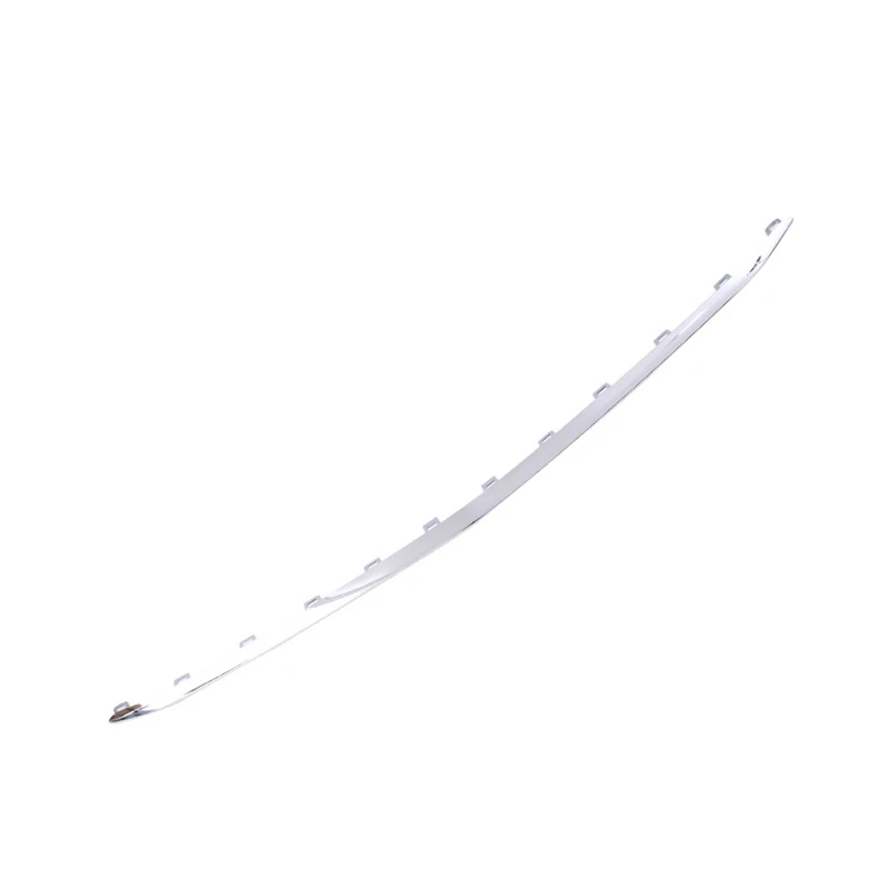 

For Mercedes Benz E Class Klass W213 C238 A238 E260 E300 E350 2021 Front Bumper Lip Spoiler Chrome Trim A2138850305 Molding