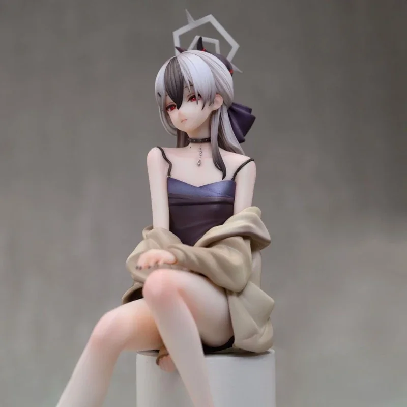 18cm Anime Kayoko Figurine Beautiful Girl Blue Archive Figure Gk Onikata Dress Ver Statue PVC Adult Collectible Decor Model Toys - Image 3