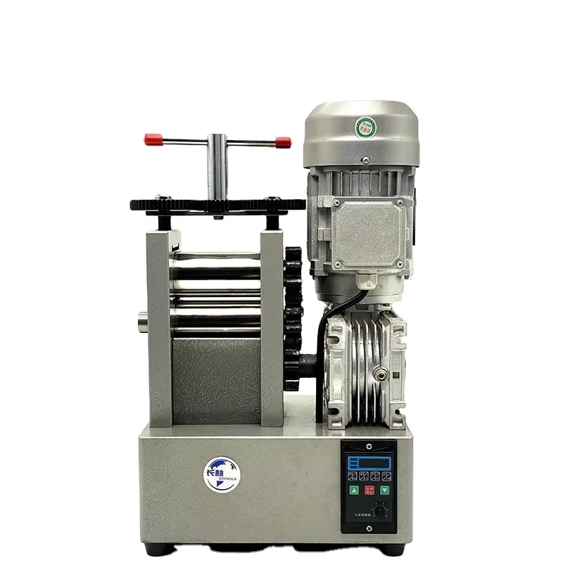 

120mm Powerful Jewellery Making Machine Metal Rolling Mill Jewelry Rolling Mill Make Bracelets Roll Laminating Machine