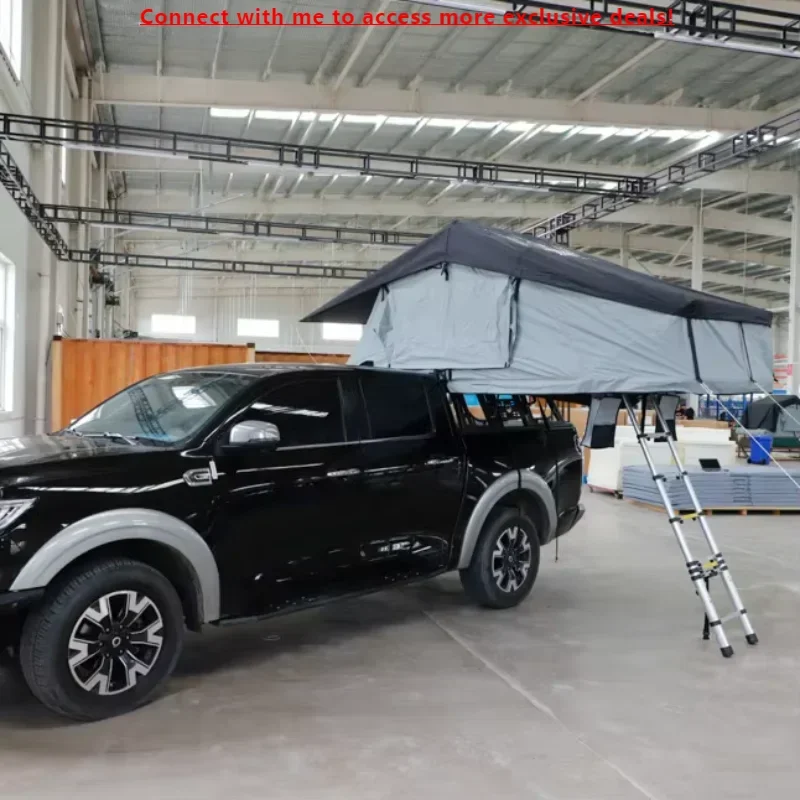 

Popular 3-4 Persons Family Outdoor Camping Waterproof Rooftoptent Camper Car Roof Top Tent