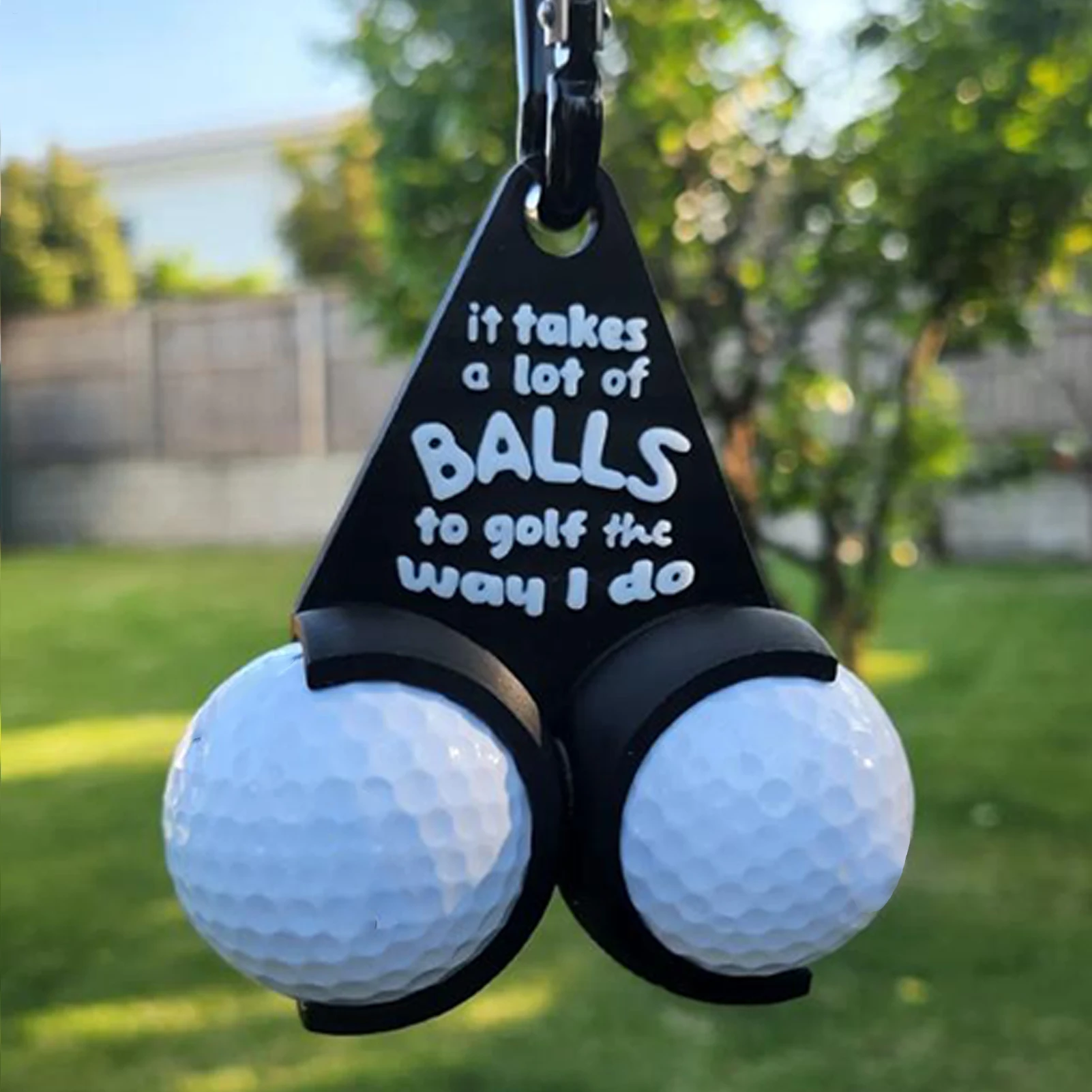 

Держатель мяча для гольфа Забавная креативная стойка для мячей для гольфа Портативная подставка для мячей для гольфа Держатель для мячей для гольфа Забавные подарки для друзей