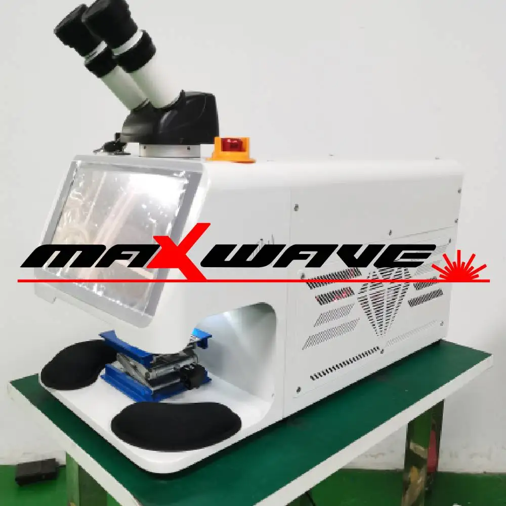 

Jewelry Laser Welding Machine YAG Spot 200W MINI Laser Solder Microscope CCD Monitor For Gold Silver Dental Titanium Nickel