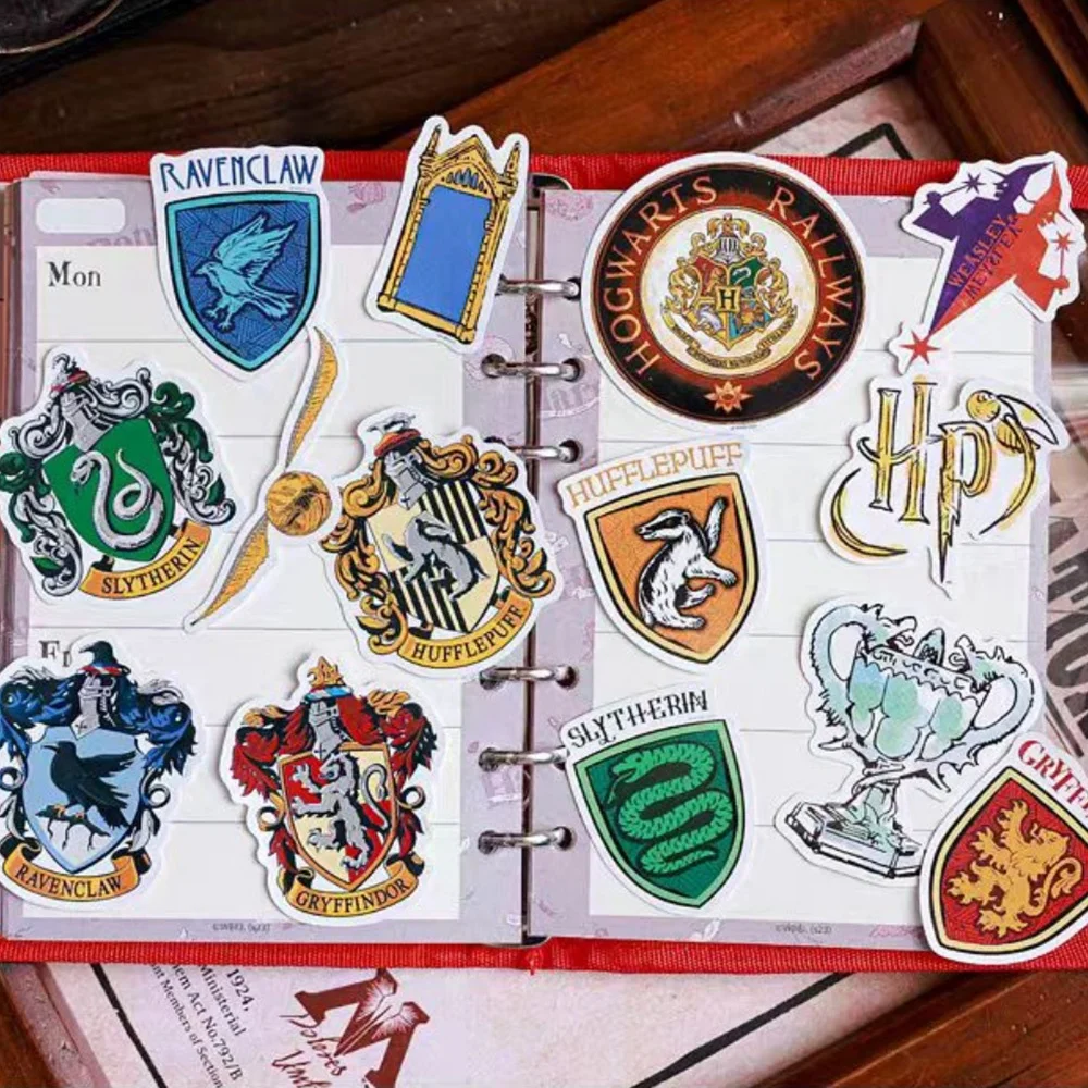 Genuine Harry Potter Series Sticker Hogwarts Film & Tv Merchandise Character Stickers For Phones Water Mug Planners Decor Decals view 4