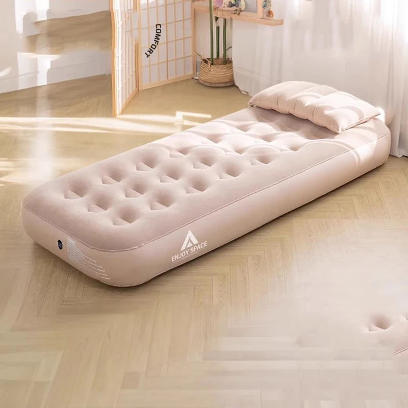 Único inflável Space Saving Bed, Cama Camping portátil, Princesa Dormir Camas, Mobiliário ao ar livre, Cápsula moderna