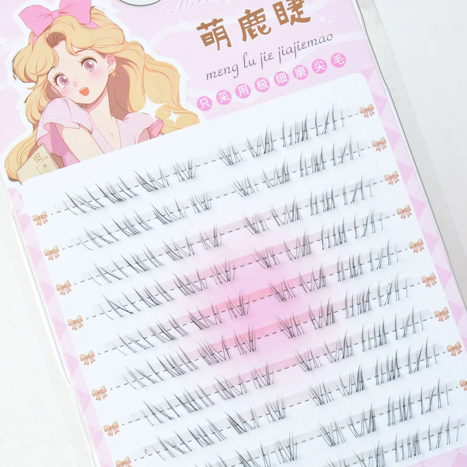 4-7mm DIY Lagere Lash Extension Manga Onder valse wimper Koreaanse mode bodem Wimper Clusters Voor Vrouwen make-up accessoires