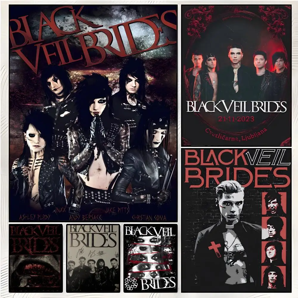 Band Rock Black Veil Brides Poster Superior Home Space  Indoor Decorative Art & Home Decor