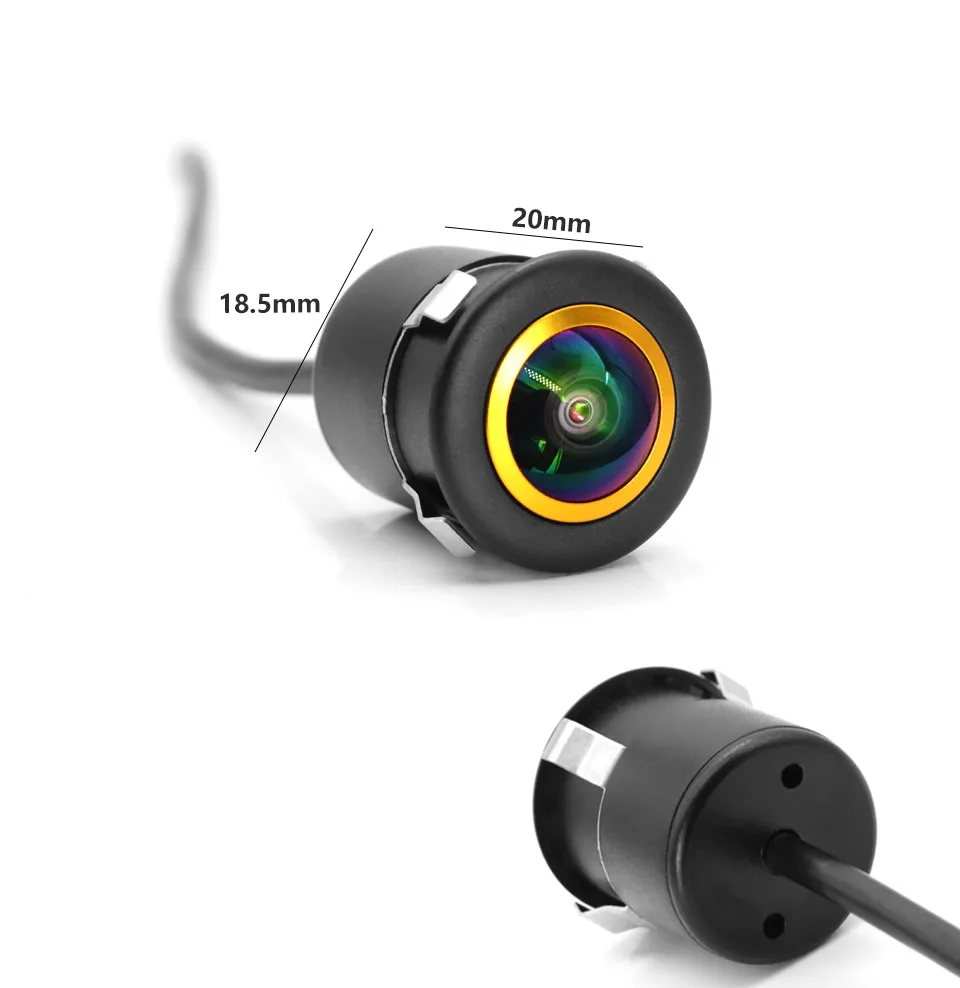 18,5mm AHD 1080P 720P CVBS CCD Auto-Rückfahrkamera mit DIP-Schalter, Fischaugen-Objektiv, Nachtsicht, Wasserdichte Einparkhilfe-Kamera – Detail 12