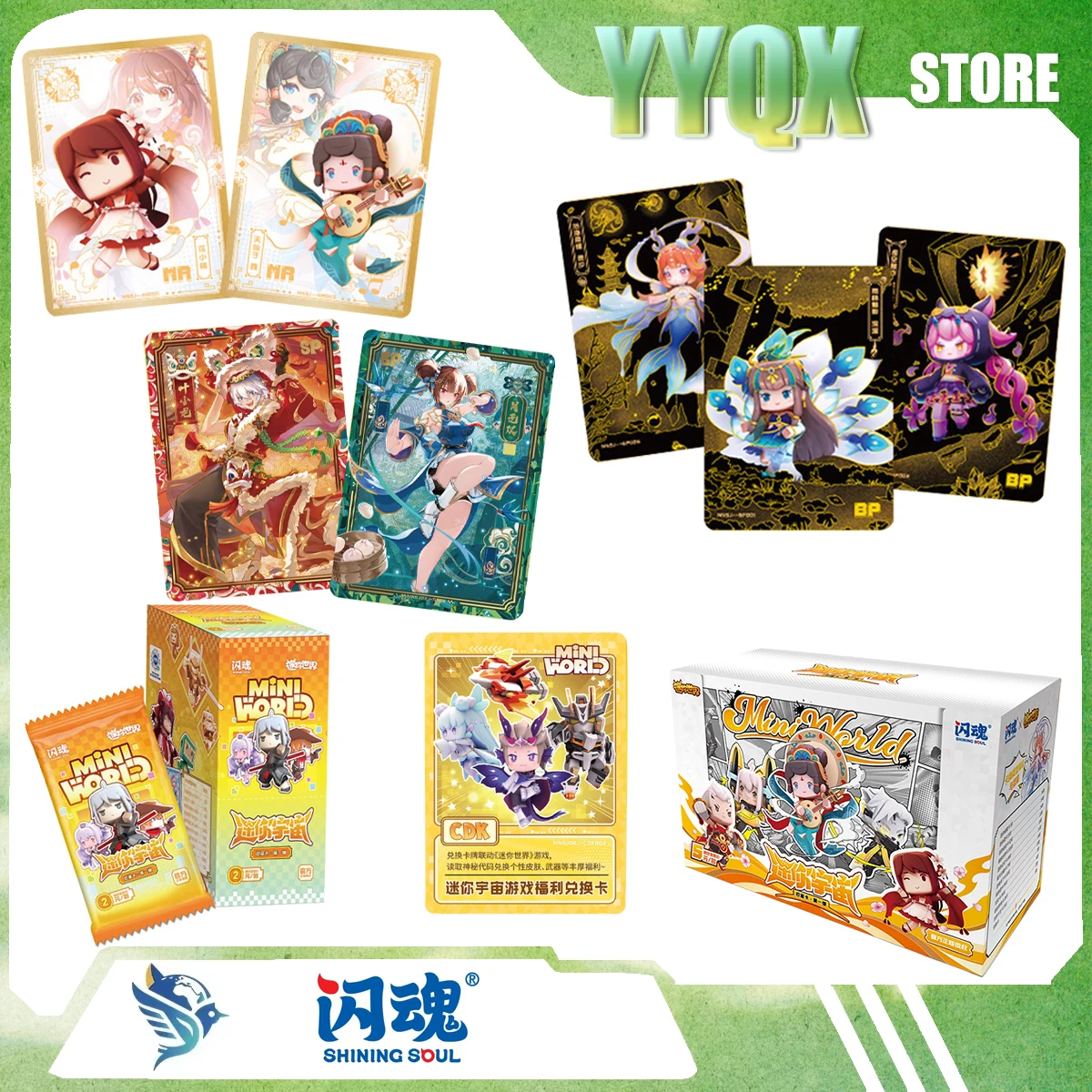 shiningsoul-2026-novo-‌-mini-world-collect-animacoes-desenhos-animados-quadrinhos-presentes-surpresa-jogos-fofos-enfeites-e-itens-raros
