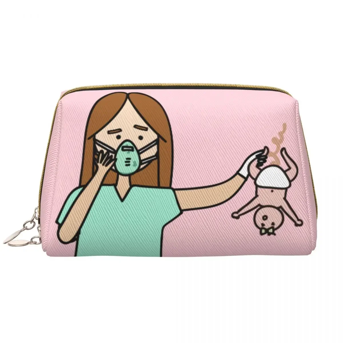 

Kawaii Enfermera En Apuros Доктор Медсестра Медицинский Здоровье Путешествия Туалетная Сумка Женская Косметичка Для Хранения Красоты Dopp Kit