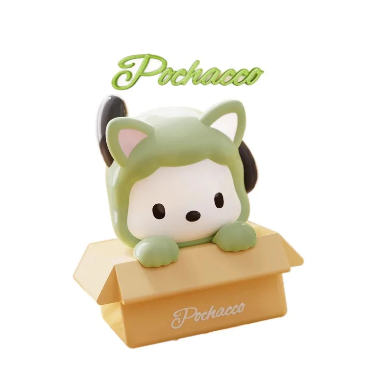 サンリオファミリー猫シリーズかわいらしさブラインドバッグボックス人形の周りに小さな手キーホルダーアニメグッズ卓上ギフト