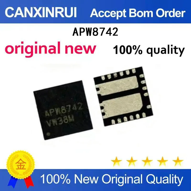 

(5-100 Pieces) Brand new original APW8742QBI-TRG APW8742 QFN spot chip IC
