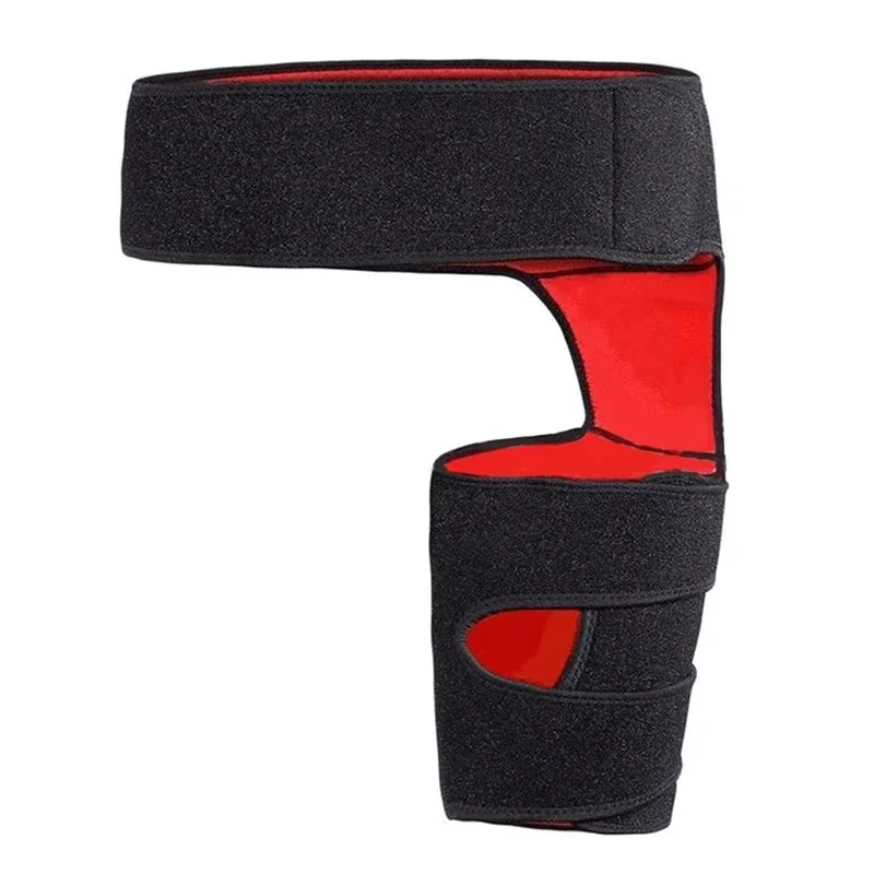 Hip Brace Thigh Compression Sleeve For Sciatica Joint Arthritis Muscle Hip Pain Relief Wrap Groin & Hamstring Support Belt