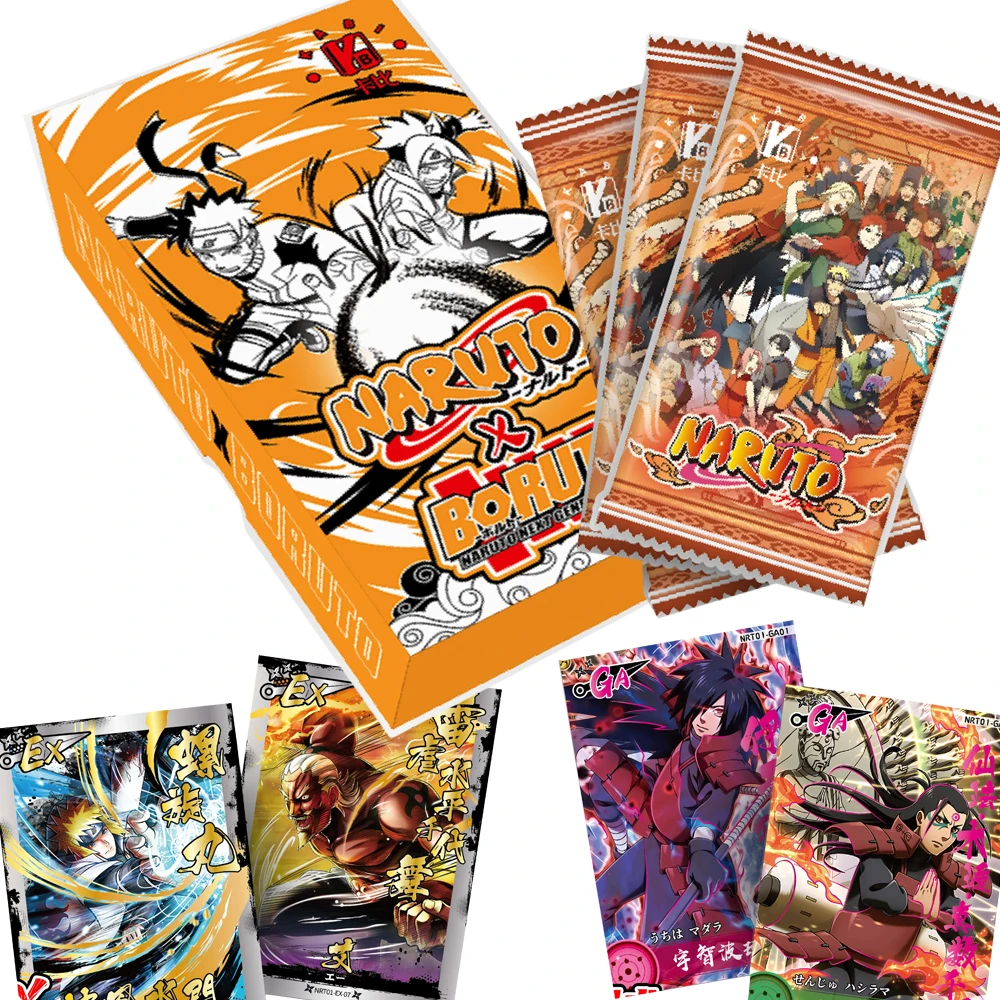 Genuine Naruto Card Series Collection Fantasy Combat Anime Characters Hot blood Surging Ninja Battle Card Fans Christmas Gift