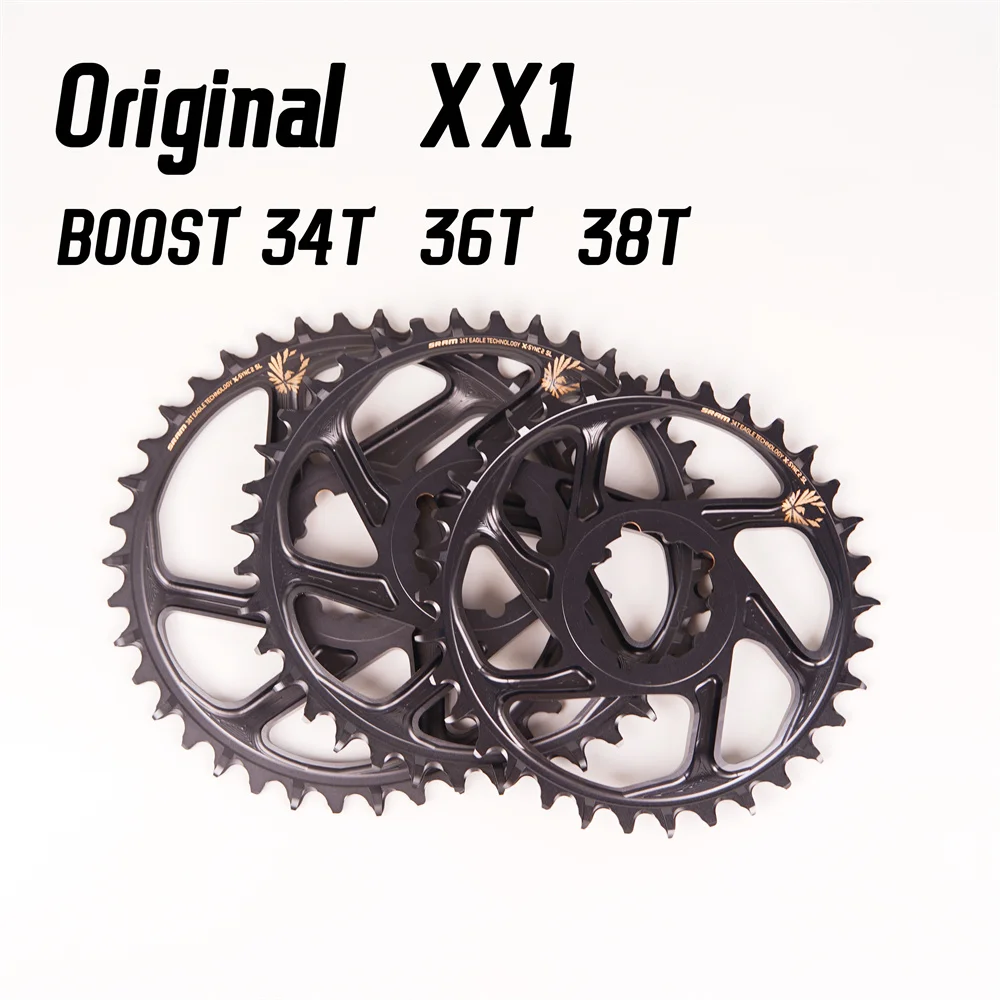 Original  SRAM GX XX1 NX EAGLE ChainRing  BOOST 34T 36T 38T Gold Label 12S crankset crank chain ring 3MM