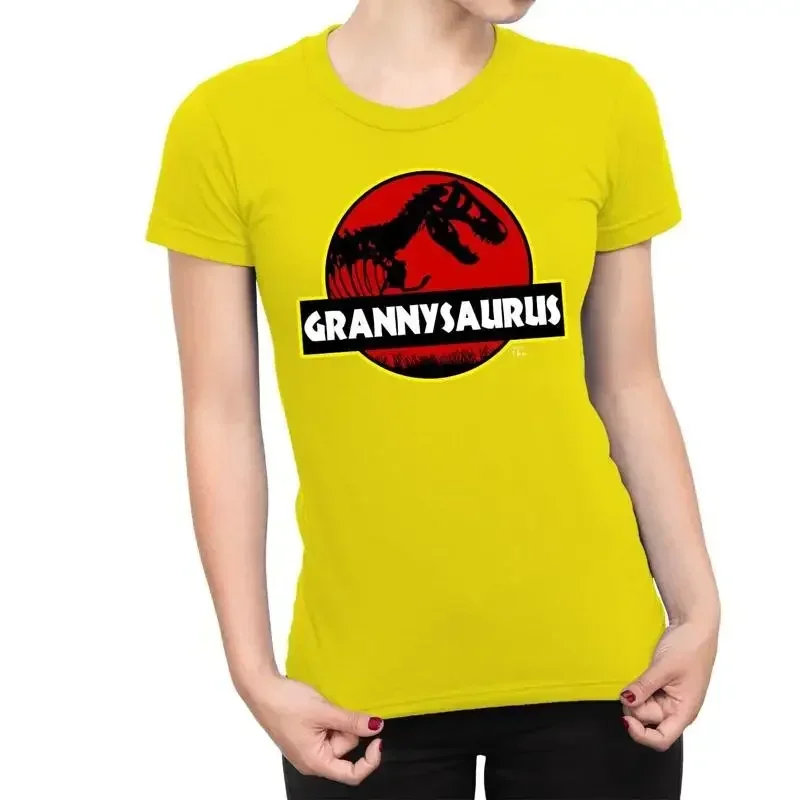 1T T Shirt Womens Grannysaurus Dinosaur