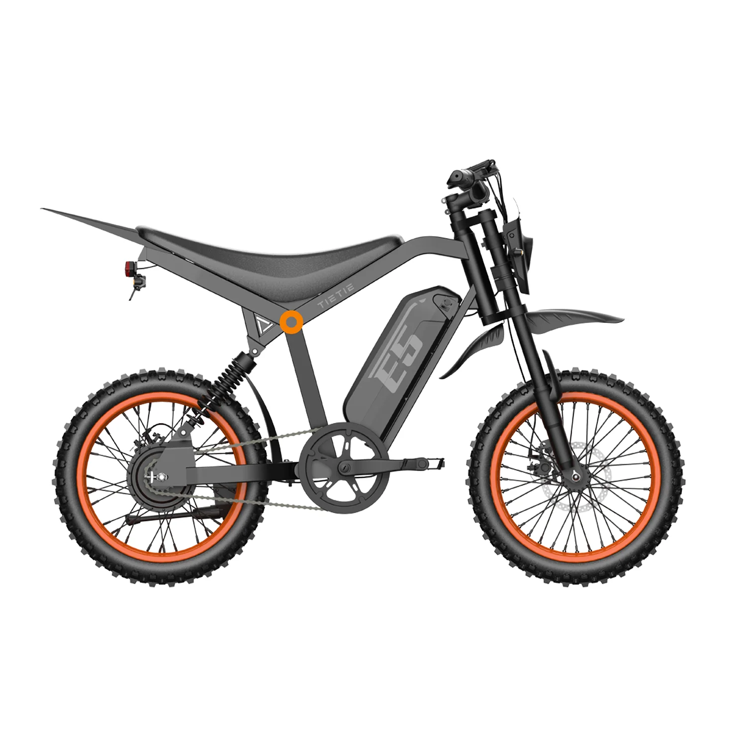 AliExpress URLIFE E5 Adult City Commuter Electric Bike, IPX6 Waterproof, Central Horizontal‑Screen Display, Electronic Horn, Cut‑off Brake Levers, 14‑Inch Pneumatic Tires, Removable Lithium Battery