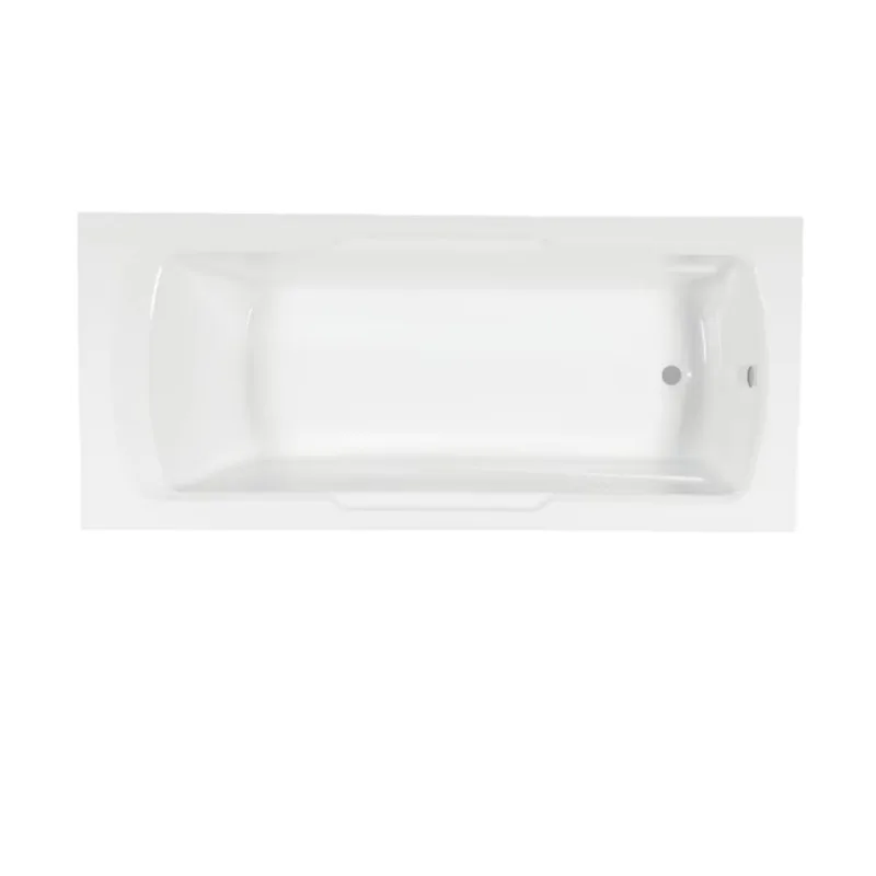 BESTME Factory Direct Sale High Quality Drop-In Solid Surface Modern Clear Acrylic Bathtub Indoor Embedded Bathtub