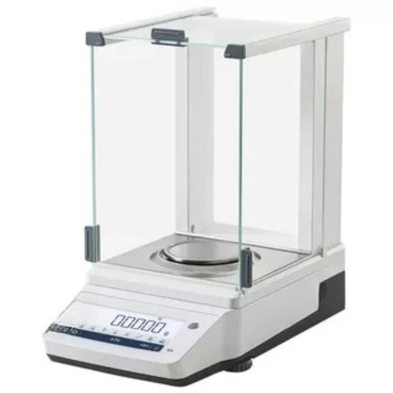 Laboratory electronic analysis balance 0.1 milligram scale