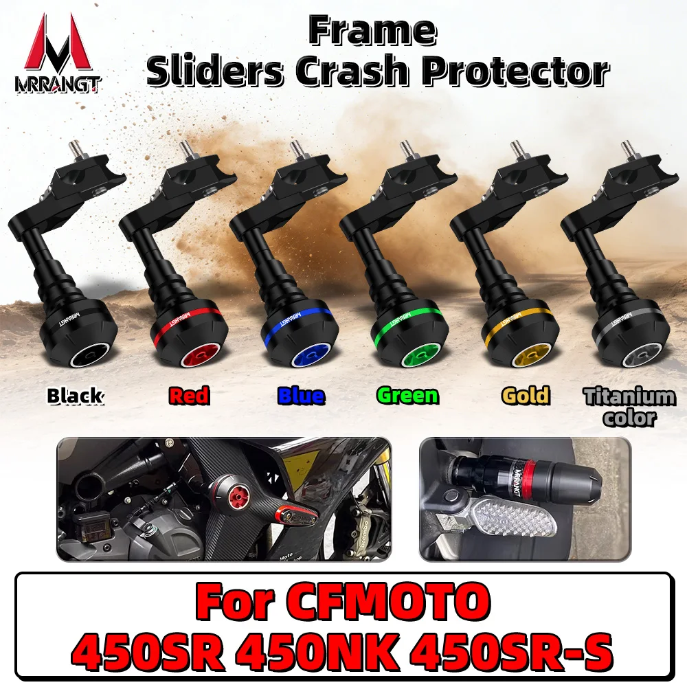 

Слайдеры рамы мотоцикла MRRANGT, защита от столкновений, подходят для CFMOTO 450SR 450NK 450SR-S, защита тела и выхлопных газов