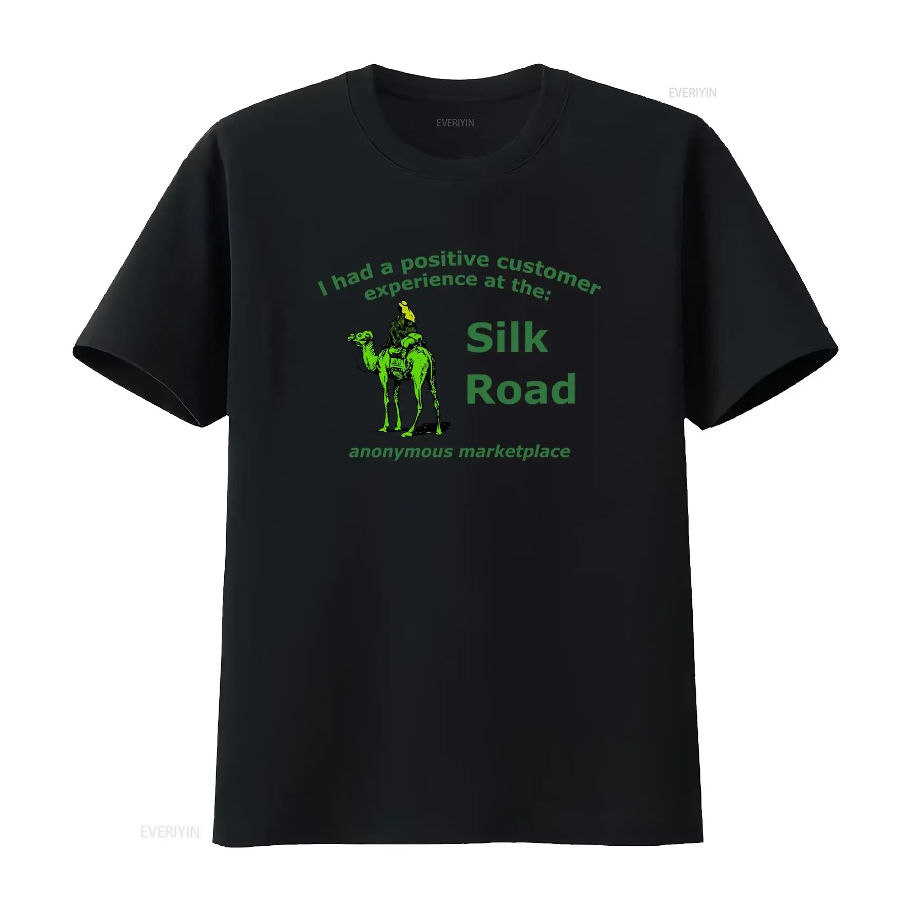 Unique Silk Road T shirt Positive Customer Experience Design Perfect for Trendy Fashion Lovers vintage Washed Soft Stretched