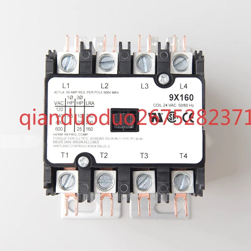

New 9X160 HCC-4XQ04YT129 24V 40A AC Contactor Flying Horse Cutting Machine