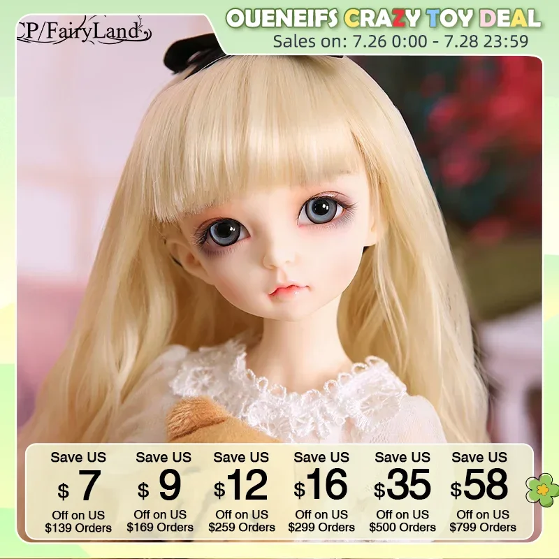 

Minifee Ante Head Fairyland BJD 1/4 модель тела для маленьких девочек и мальчиков, игрушки для глаз, высокое качество, Подарочный магазин, смола, аниме, FL luodoll