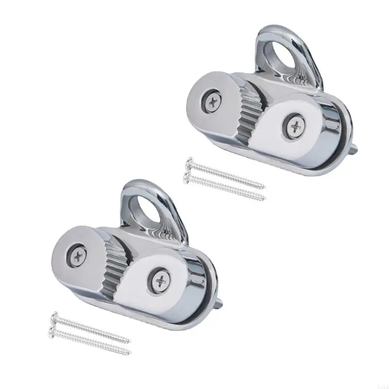 Cleat for 6‑15mm Rope Boat Hardware Leading Rings Fairlead for Canoe Dinghy