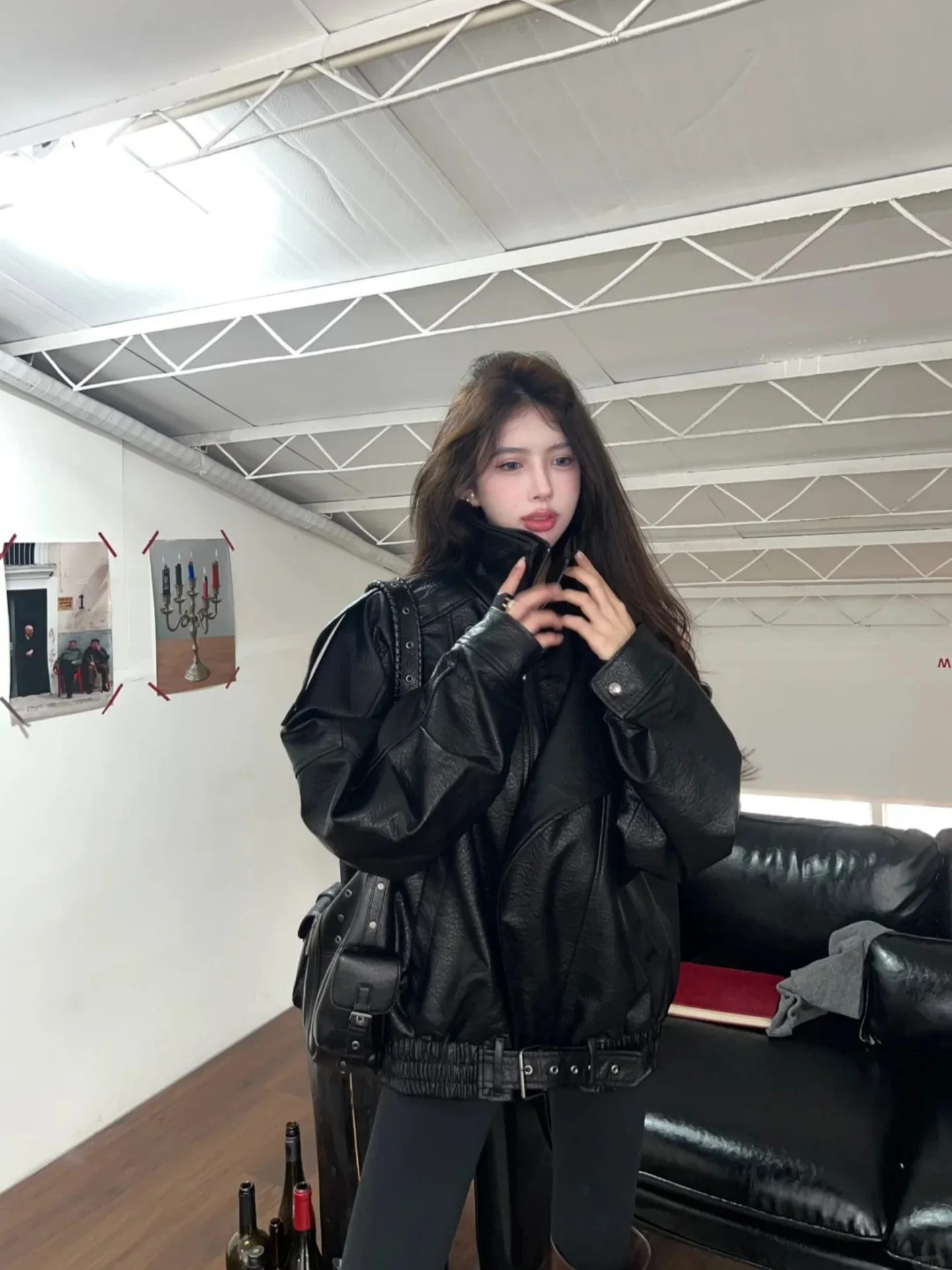 

Американская спортивная куртка для тяжелых условий эксплуатации, осенне-зимняя, новинка, модная верхняя одежда для молодежи, с молнией и декоративными пуговицами