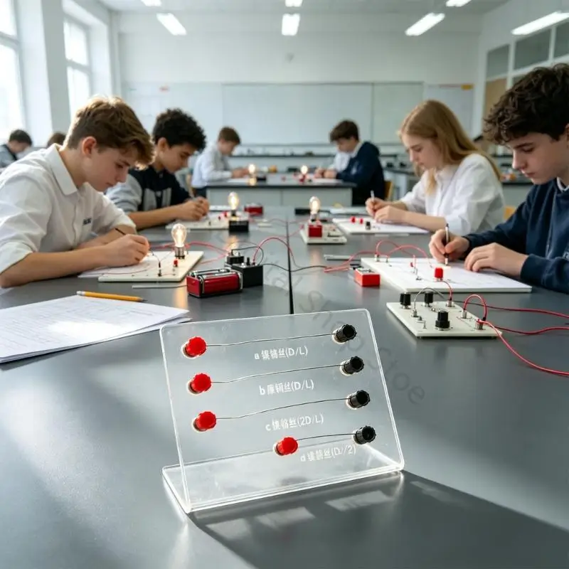 96BA Vier-Wege-Widerstandsvergleichstafel für Physiklehrer und -schüler – Detail 3