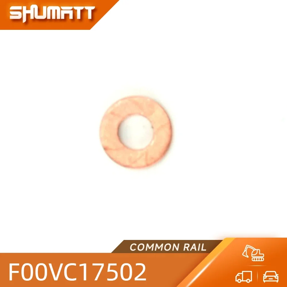 100PCS China Made New High Quality F00VC17502 Dimensions 14.65x7.21x1.95mm Fuel Injector Copper Washer Without Gears