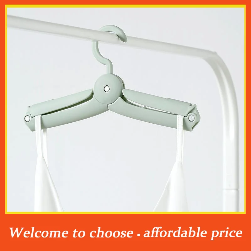 {}1pc new Travel Foldable Hangers, Portable Hangers, Travel And Business Drying Hangers, Windproof And Anti Slip Drying Hangers