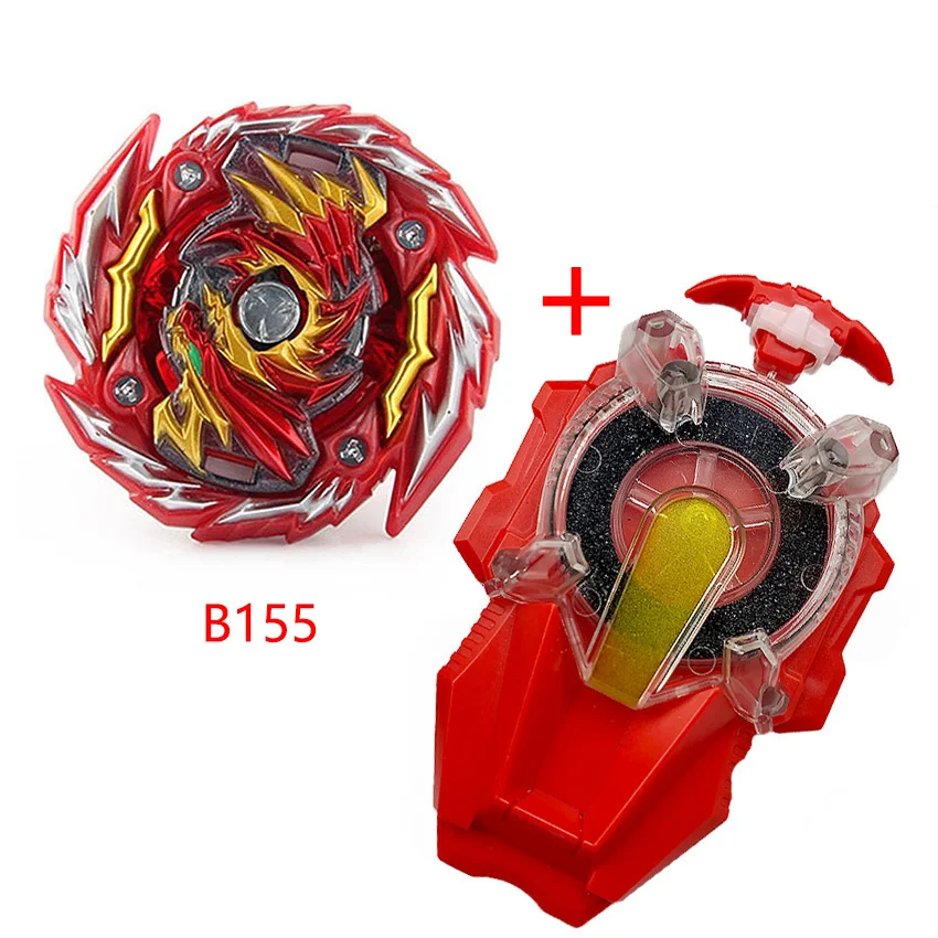 Tomy  And Super King B-165 Boom Spinning Gyro Right-Turning Rope Launcher B163 Metal Blade Children Gift