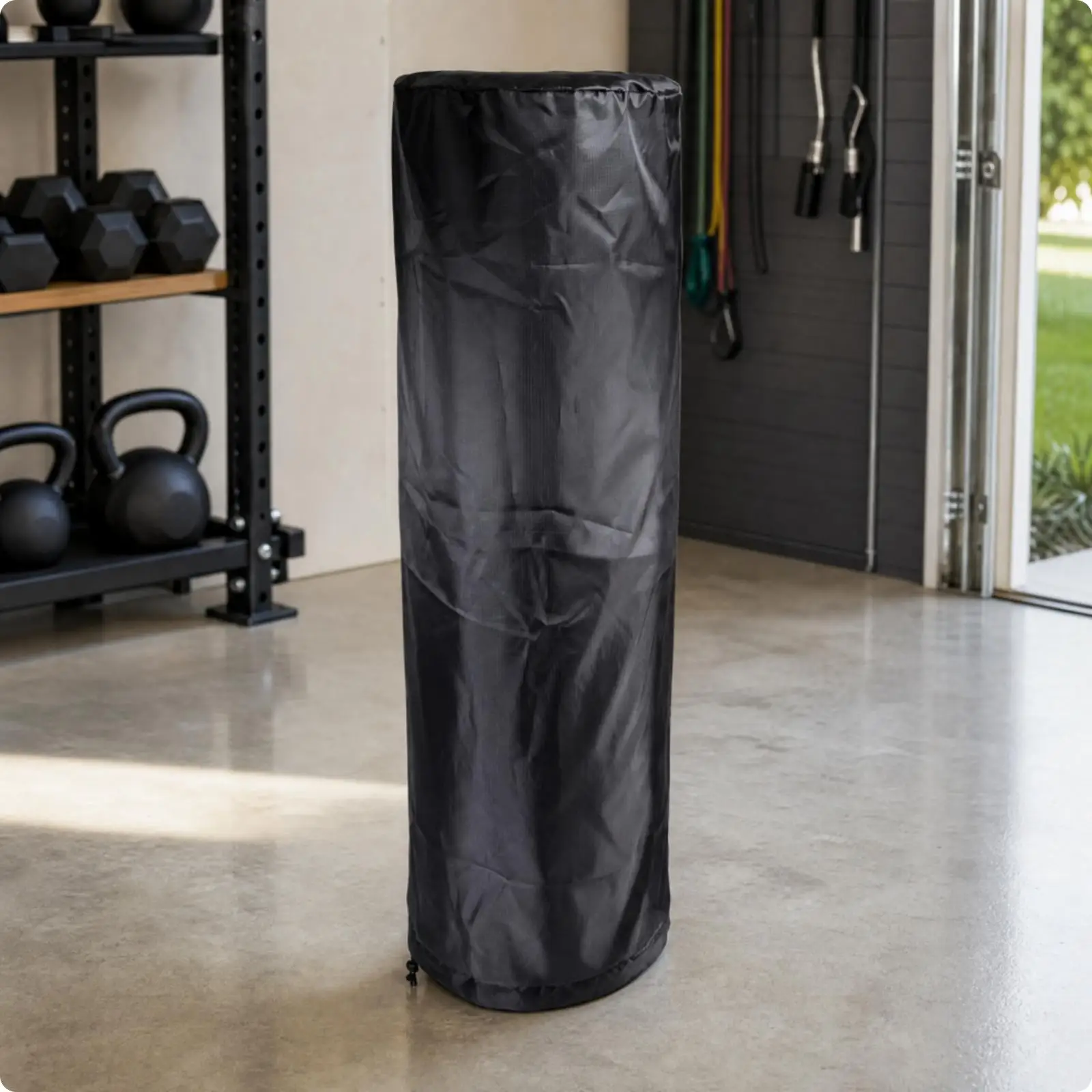 Freestanding Punching Bag Cover Dustproof Punching Bag Cover with Drawstring