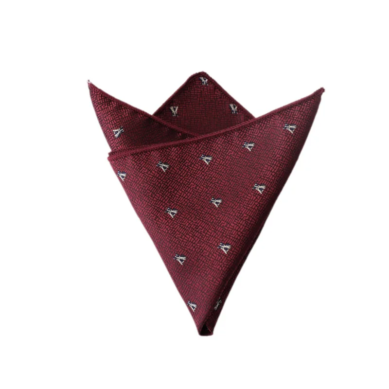 新ファッション 23 センチメートルメンズポケットチーフブラウンドット花柄ハンカチグリーンホワイトハンカチウェディングパーティーアクセサリービジネスクラバット